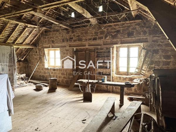 Maison en brasier à rénover