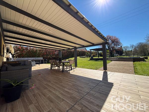 Maison contemporaine coup de coeur 125 m² proche Orthez