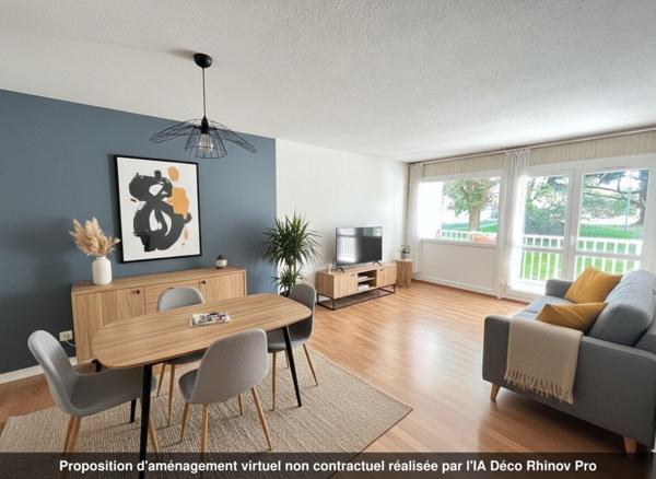 Talence appartement 3 pièces au rez-de-chaussée dans une résidence sécurisé + parking sécurisé