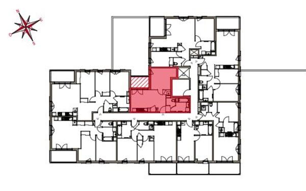Appartement à vendre    2 pièces • 41,96 m2 Sain-Bel