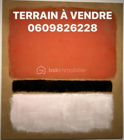 Terrain de 850 m²