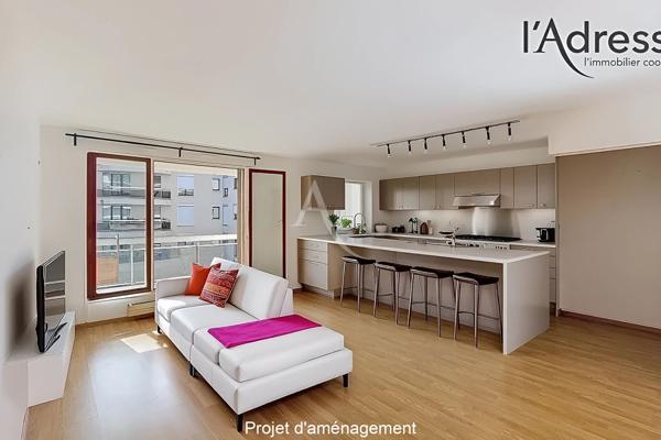 PUTEAUX/ Proche la Défense - Appartement 3 pièces de 66m² avec Terrasse, Cave et Parking