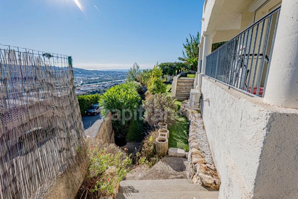À vendre : villa sans travaux avec piscine / vue mer et montagne - Saint Laurent du Var