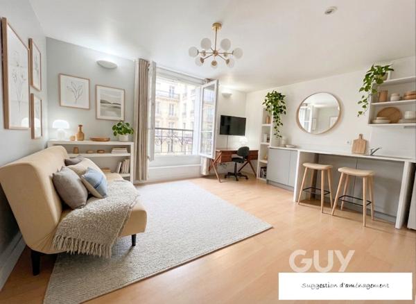 T2 de 44 m² au calme hyper-centre de La Rochelle, à deux pas du Vieux-Port