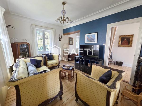 Maison bourgeoise début 20ème, 16a constructibles