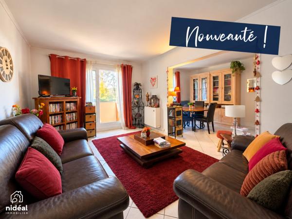 Appartement avec loggia 1er étage – 2 chambres, possibilité 3 – Ascenseur