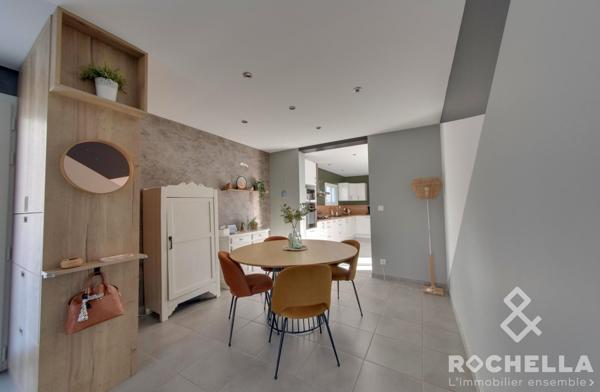 Plain-pied rénové avec accès parc privé à Aigrefeuille d’Aunis
