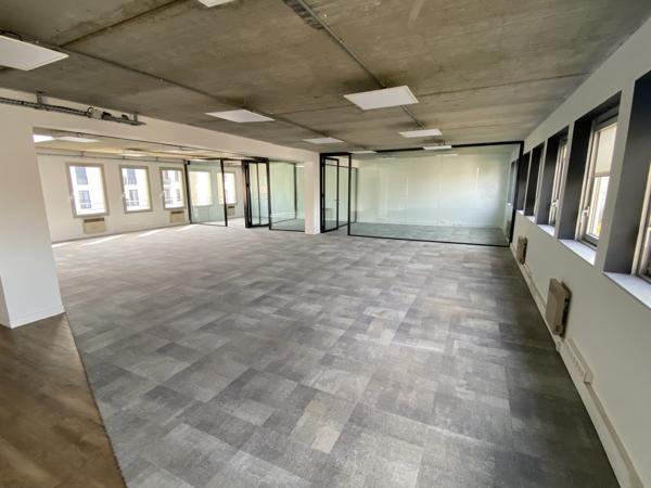 Bureaux à vendre à Suresnes modulables avec jardin paysager privatif