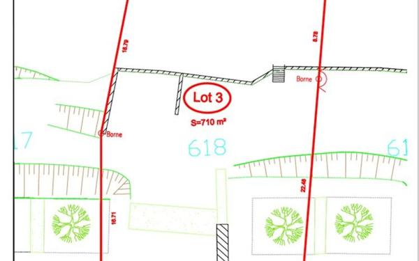 Terrain à vendre    Moutiers