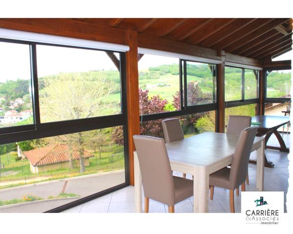 Magnifique maison avec vue sur terrain 3800 m2