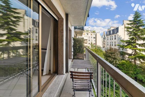 Passy-La Muette - Appartement au calme absolu sur jardins 
