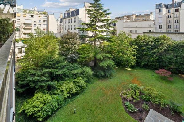 Passy-La Muette - Appartement au calme absolu sur jardins 