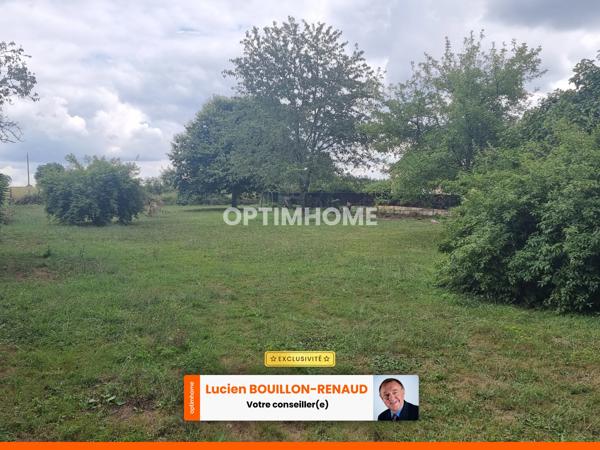 Terrain Constructible de 1 166,00 m² POUILLOUX (71)