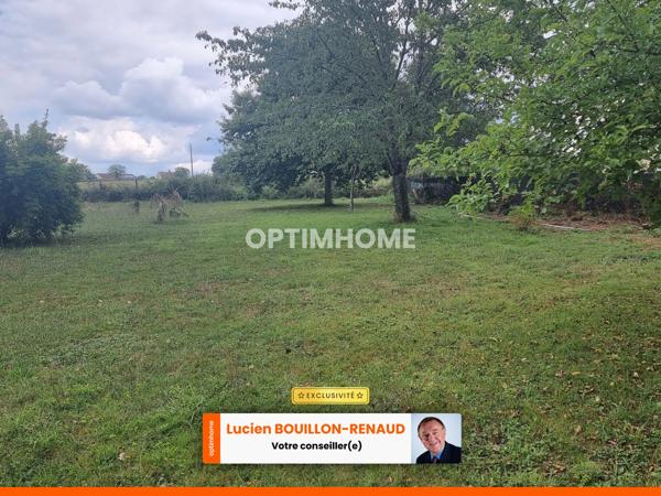 Terrain Constructible de 1 166,00 m² POUILLOUX (71)