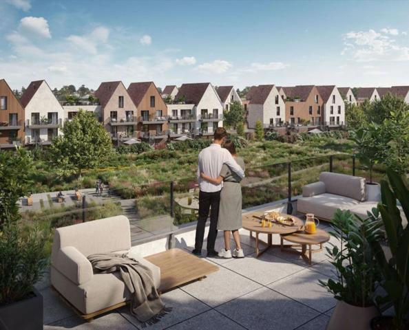 appt T4 neuf, à vendre CABOURG (14) : retour à la vente dernière minute, surface 87,73 m2 + balcons + 1 park