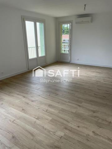 Bel appartement rénové de 83 m² avec garage