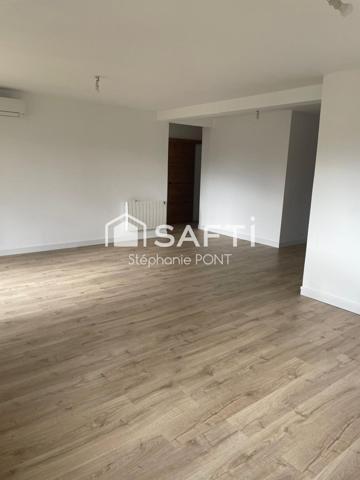Bel appartement rénové de 83 m² avec garage