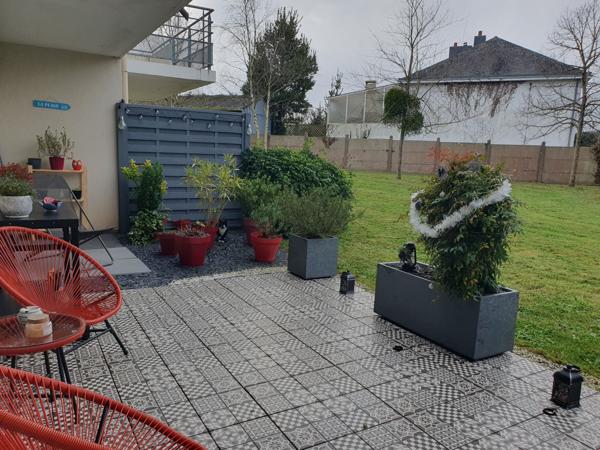 Appartement T2 en rez de jardin avec terrasse