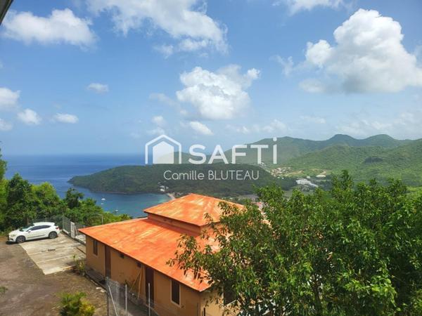 Vue mer d’exception – Belle propriété aux Anses d’Arlet