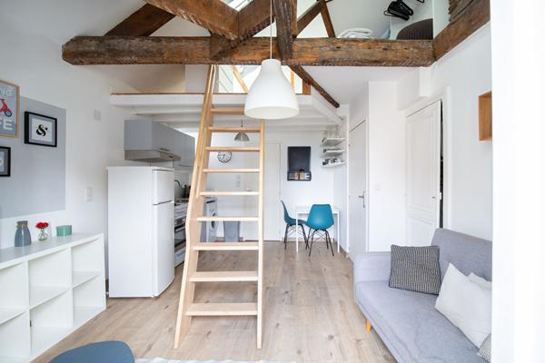 A VENDRE NANTES SAINT-CLEMENT APPARTEMENT ALLIANT CHARME DE L'ANCIEN ET FONCTIONNALITE