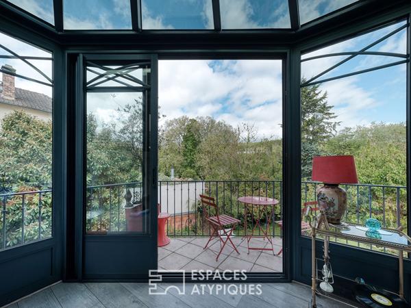 La meulière et son extension