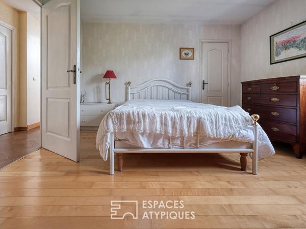 La meulière et son extension