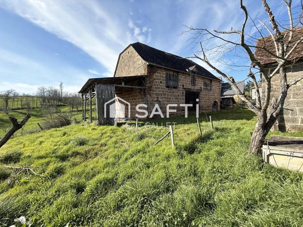 Ensemble immobilier rénové avec dépendances et terrain.