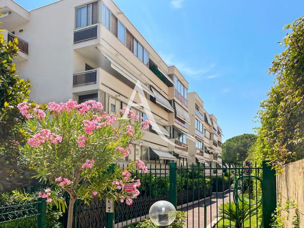 Appartement Le Cannet 2 pièce(s) 52 m2 cave, box, piscine