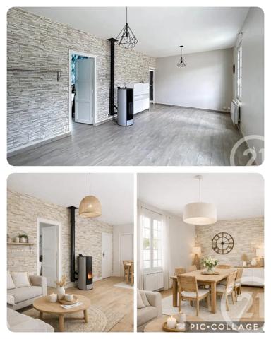 Maison à vendre  5 pièces - 82 m 2   LACROIX ST OUEN  - 60