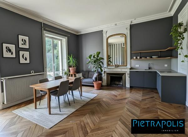 SAINT GEORGES DE RENEINS CENTRE PLATEAU DUPLEX A AMENAGER EN REZ DE JARDIN