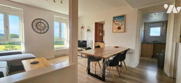Appartement T3 à 100mètre de la plage du Trez - Vue Mer