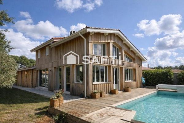 Villa 5 chambres - piscine - 5min de la plage