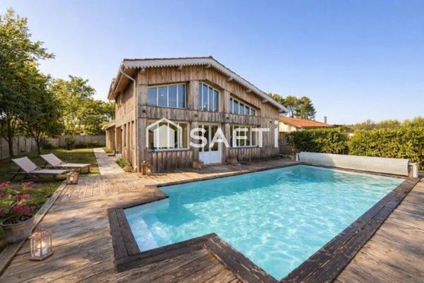 Villa 5 chambres - piscine - 5min de la plage