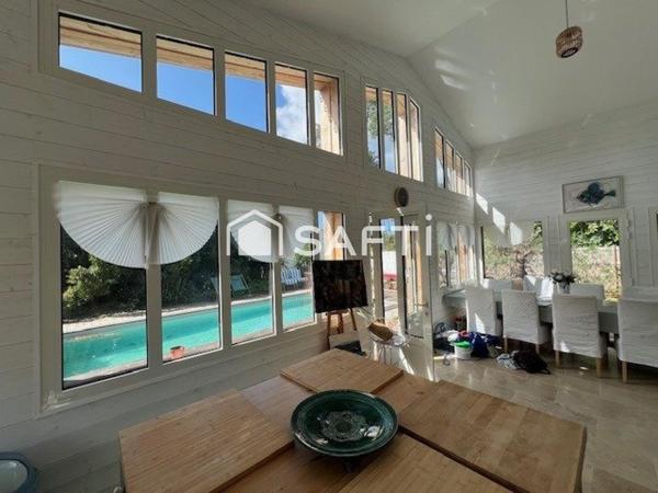 Villa 5 chambres - piscine - 5min de la plage