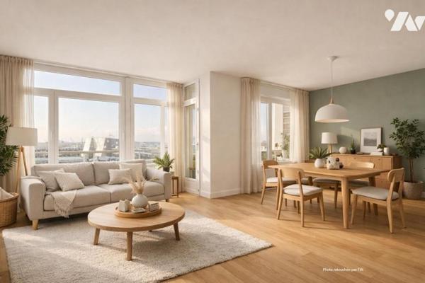 Appartement trois chambres vue Mer
