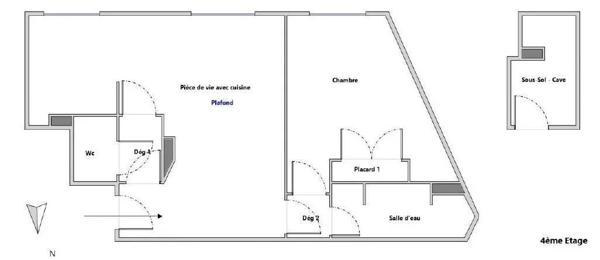 NOUVEAUTE - Charmant T2 secteur Montchat Grange Blanche - idéal investisseurs ou premier achat