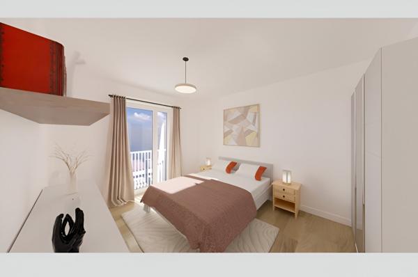 Location Appartement66 m² - 3 Pièces - VALLEIRY (74520)