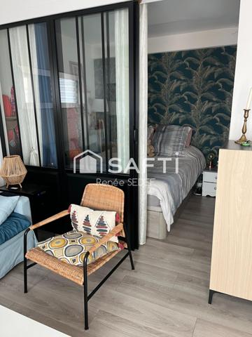 Charmant 2 piéces de 37M²avec balcon, cave et parking