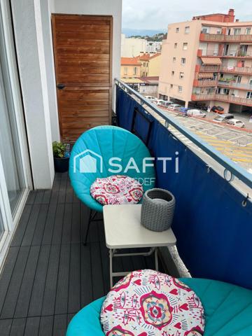 Charmant 2 piéces de 37M²avec balcon, cave et parking