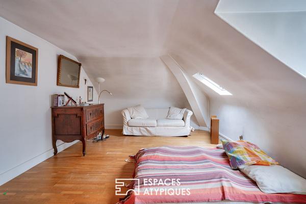 Maison de maître avec jardin proche Paris