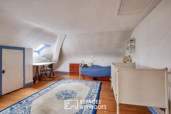 Maison de maître avec jardin proche Paris