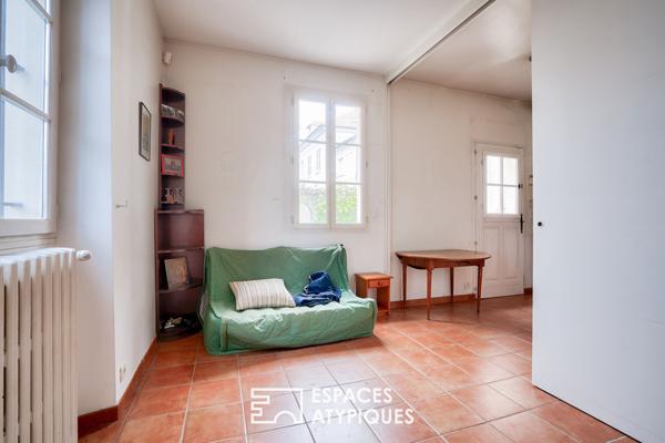 Maison de maître avec jardin proche Paris