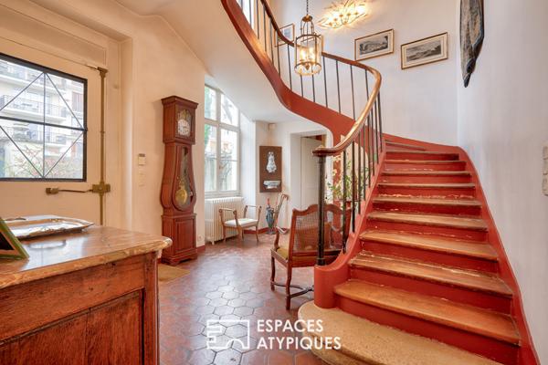 Maison de maître avec jardin proche Paris