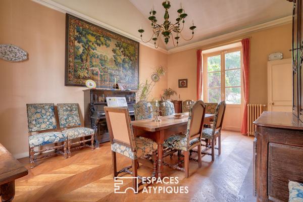 Maison de maître avec jardin proche Paris