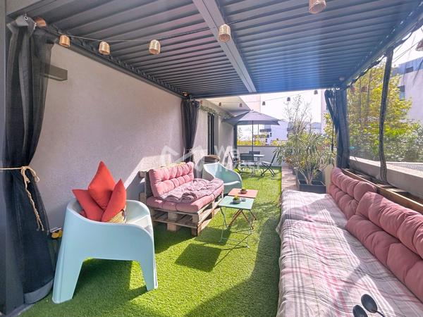 Appartement T3 avec Jardin et Piscine hors sol Privative