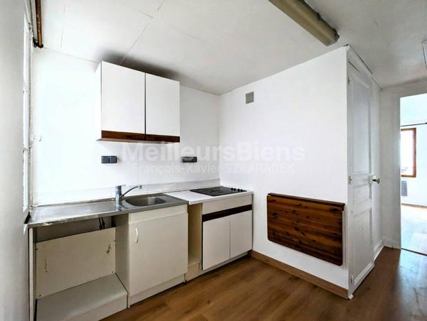 2 pièces dans le centre de Meulan