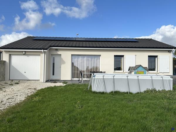 Maison neuve avec 3 chambres 10 minutes des plages
