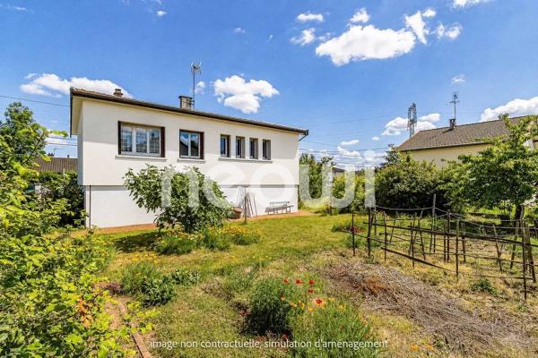 Maison 5 pièces avec jardin et garage