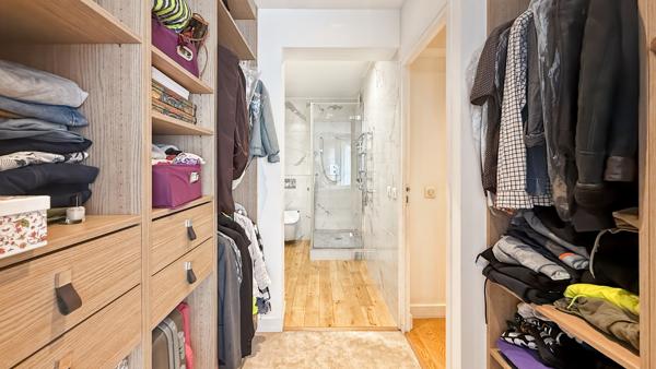 PARIS 16e HENRI HEINE 3 PIÈCES 92 M² 5e ÉTAGE BALCON SUR JARDIN