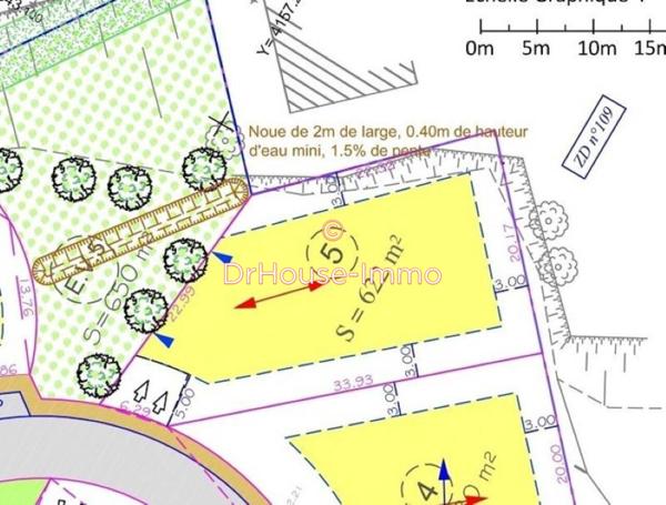 Terrain à vendre de 614 m²